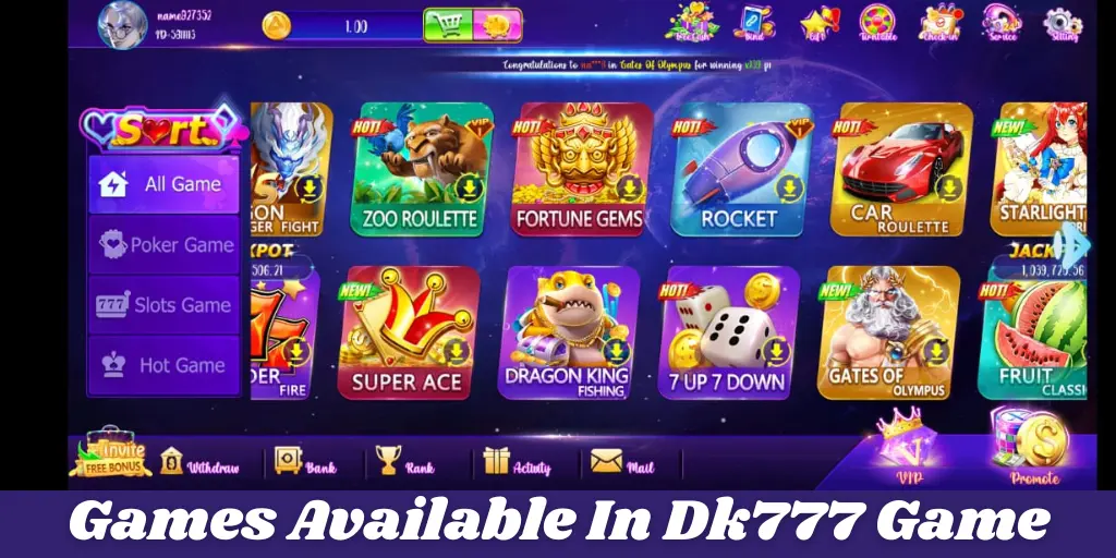 DK777 Game